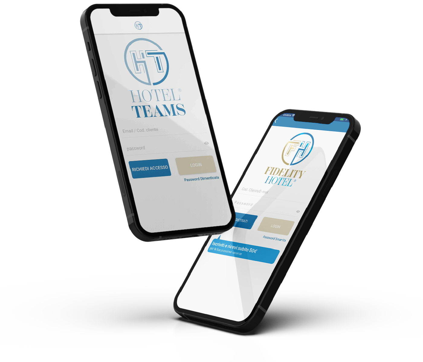 Grafica App Hotel Teams